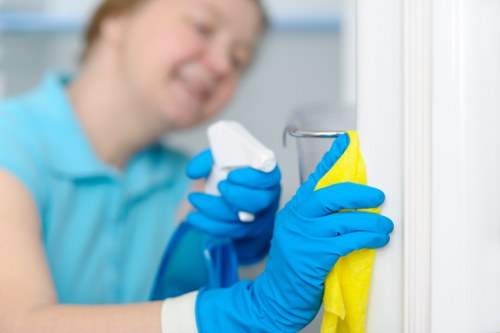 Waste handling and disposal materials related to professional carpet cleaning