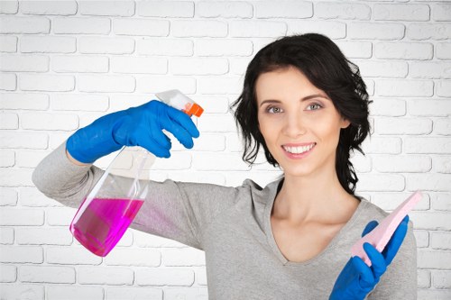 Professional Purley carpet cleaners completing a safe and careful service