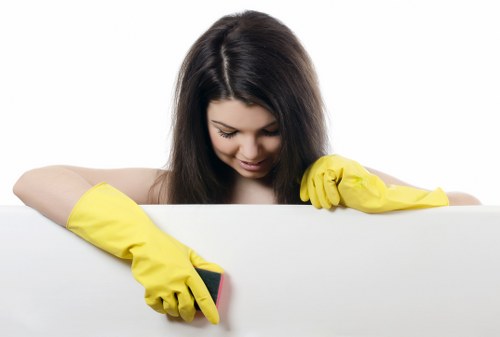 Deep cleaning carpet fibers in a living room